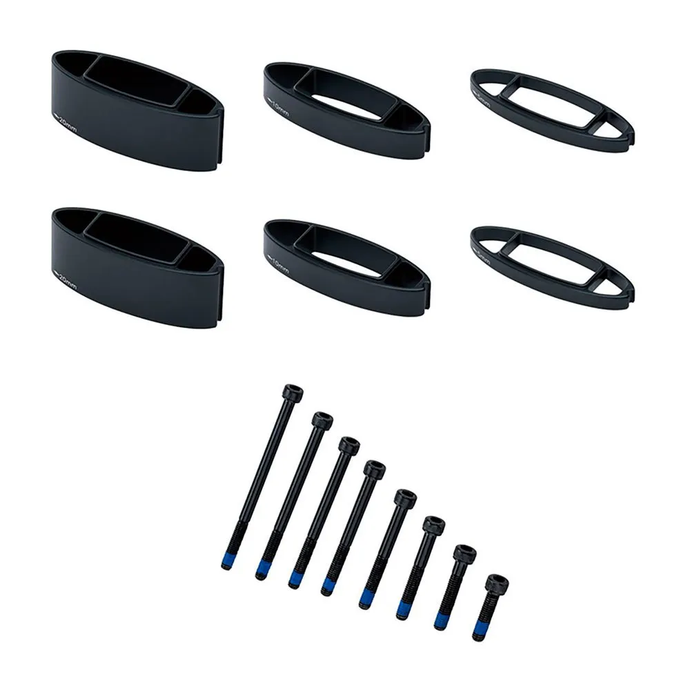 Vision Armest Stack Distanser, Black, One Size Vision Armest Stack Distanser, Black, One Size