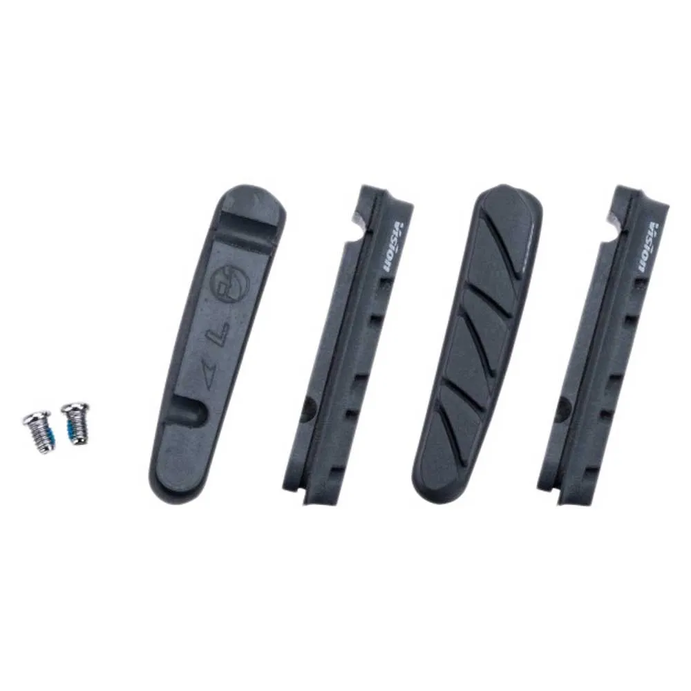 Vision Kb Fälgbromsbelägg 4 Enheter, Black, One Size