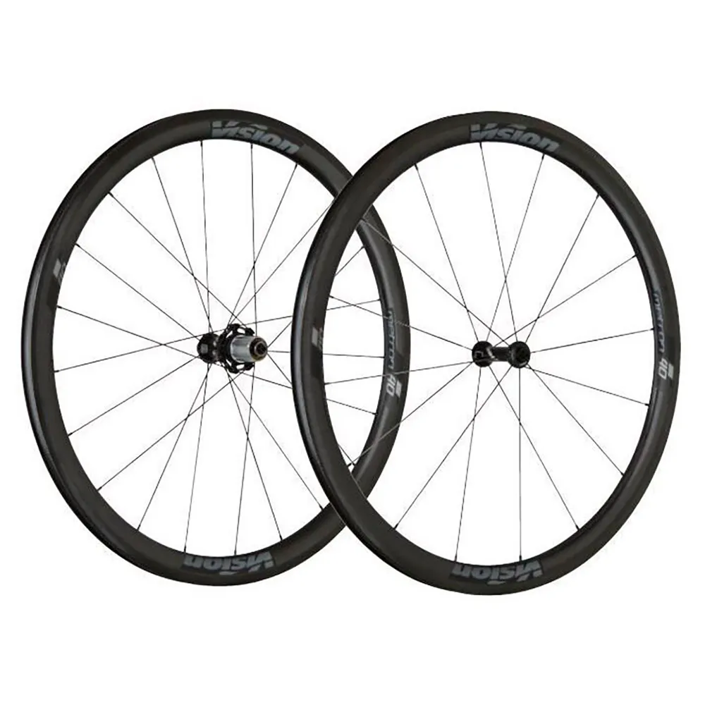 Vision Metron 40 Sl 6b Disc Tubeless Landsvägshjulset Vision Metron 40 Sl 6b Disc Tubeless Landsvägshjulset