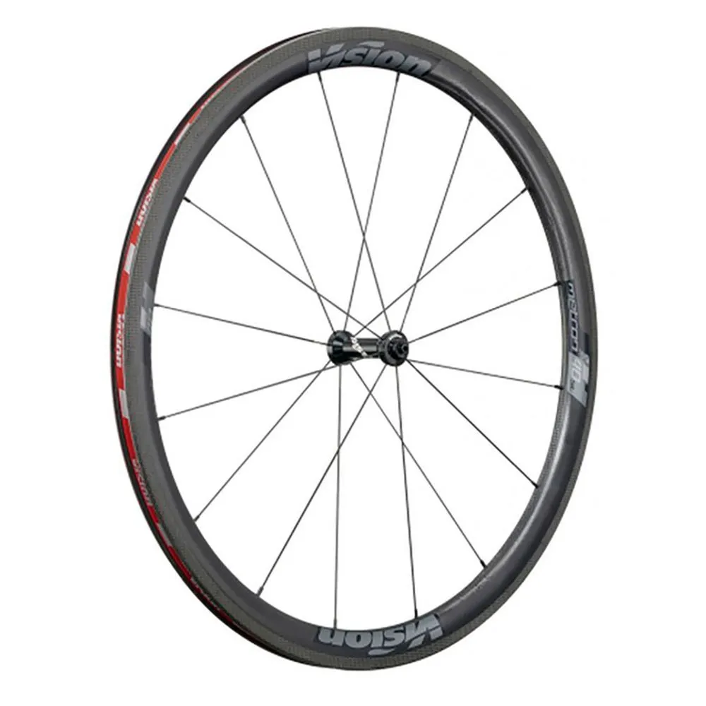 Vision Metron 40 Sl Tubeless Landsvägshjulset, Black, 9 x 100 / 9 x 130mm, Shimano/Sram HG Vision Metron 40 Sl Tubeless Landsvägshjulset, Black, 9 x 100 / 9 x 130mm, Shimano/Sram HG