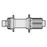 Vision Metron 41 Freehub-kropp, Silver, One Size