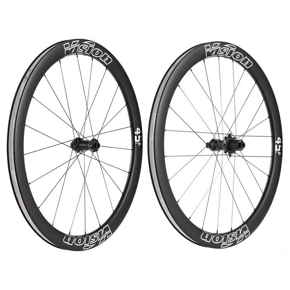 Vision Metron 45 Sl Cl Disc Tubeless B5 Landsvägshjulset, Silver, 12 x x 100/12 x 142mm, Shimano/Sram HG Vision Metron 45 Sl Cl Disc Tubeless B5 Landsvägshjulset, Silver, 12 x x 100/12 x 142mm, Shimano/Sram HG