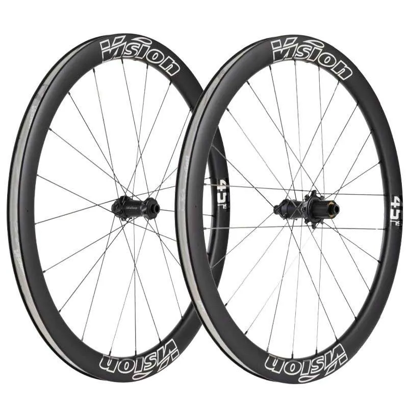 Vision Metron 45 Sl Cl Disc Tubeless B5 Landsvägshjulset, Silver, 12 x x 100/12 x 142mm, Shimano/Sram HG Vision Metron 45 Sl Cl Disc Tubeless B5 Landsvägshjulset, Silver, 12 x x 100/12 x 142mm, Shimano/Sram HG