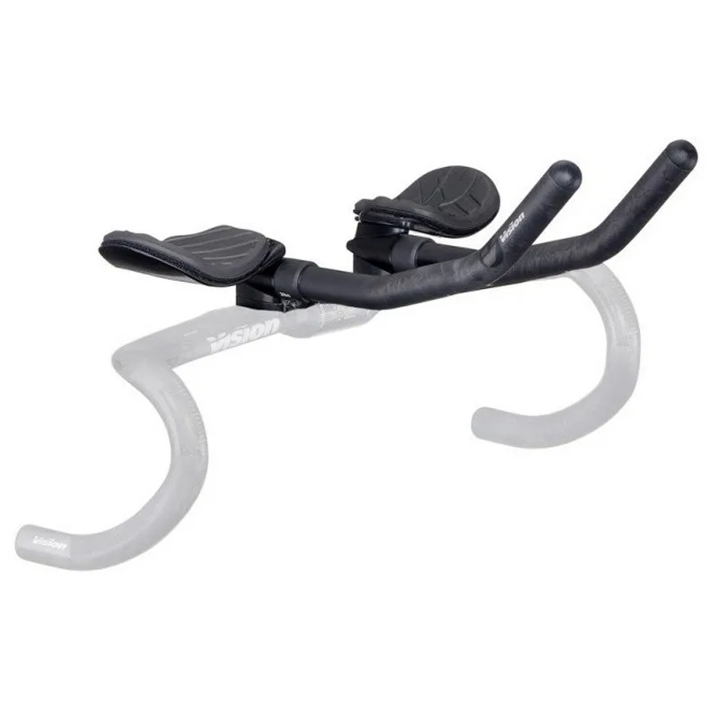 Vision Metron 4d Mas J-bend Aerobars, Black, 270mm Vision Metron 4d Mas J-bend Aerobars, Black, 270mm