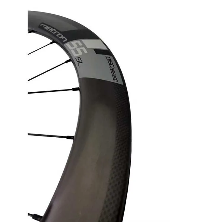 Vision Metron55 Sl Tubeless Landsvägscykelns Bakhjul, Black, 12 x 142mm, Shimano/Sram HG