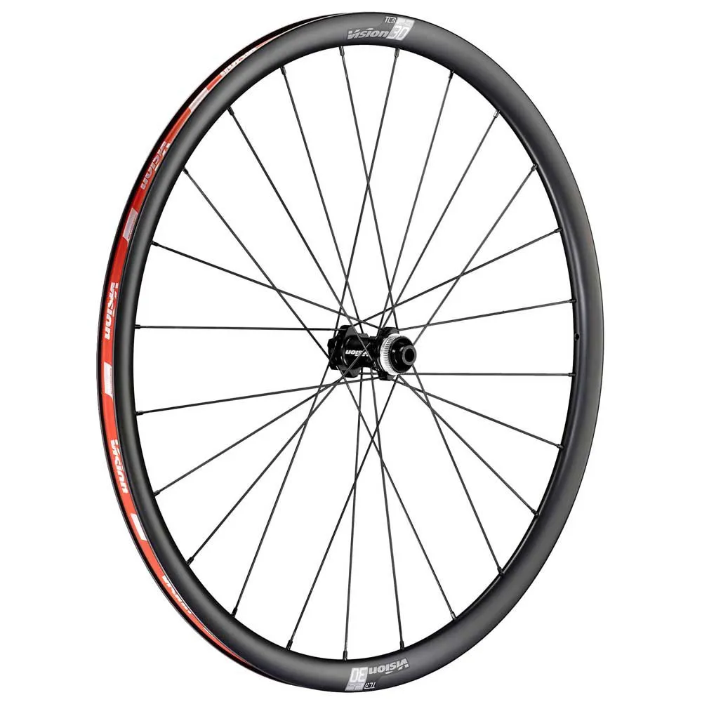 Vision Sc 30 Carbon Cl Disc Tubeless Hjulpar För Cykel, Black, 9 x 100 / 9 x 135mm, Sram XDR