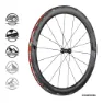 Vision Sc 55 Tubeless Landsvägshjulset, Black, 9 x 100 / 9 x 130mm, Shimano/Sram HG