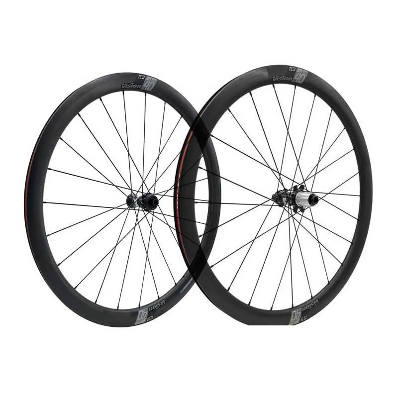 Vision Sc40 Db B2 Cl Disc Landsvägshjulset, Black, 13 x 100 / 12 x 142mm, Shimano/Sram HG Vision Sc40 Db B2 Cl Disc Landsvägshjulset, Black, 13 x 100 / 12 x 142mm, Shimano/Sram HG