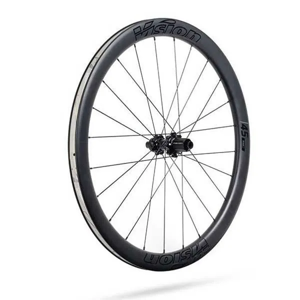 Vision Sc45 Cl Disc Tubeless Landsvägshjulset Refurbished, Black, 12 x 100 / 12 x 148mm Vision Sc45 Cl Disc Tubeless Landsvägshjulset Refurbished, Black, 12 x 100 / 12 x 148mm