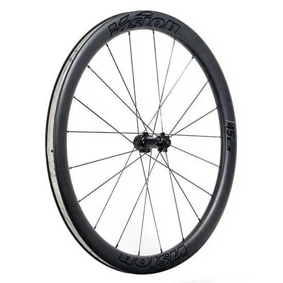 Vision Sc45 Cl Disc Tubeless Landsvägshjulset Refurbished, Black, 12 x 100 / 12 x 148mm Vision Sc45 Cl Disc Tubeless Landsvägshjulset Refurbished, Black, 12 x 100 / 12 x 148mm