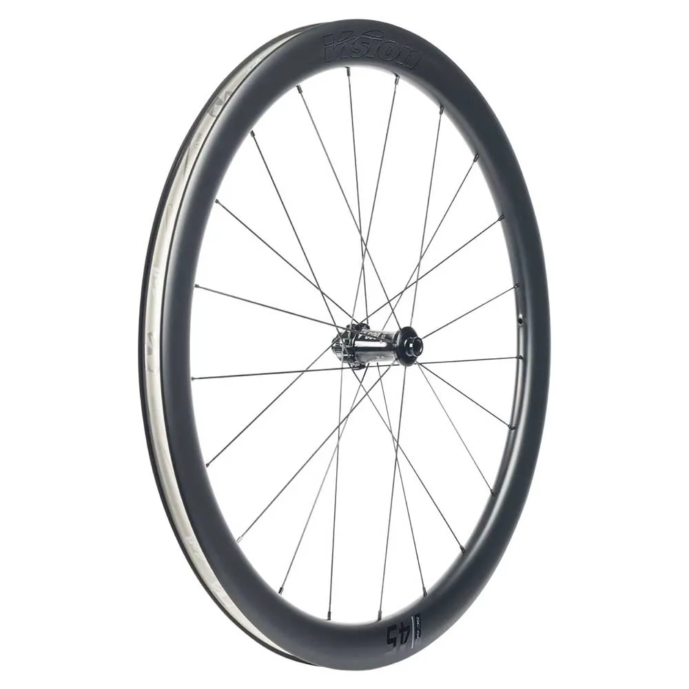Vision Sc45 Sl I23 Cl Disc Tubeless B5 Landsvägshjulset, Black, 12 x 100/12 x 142mm, Shimano/Sram HG