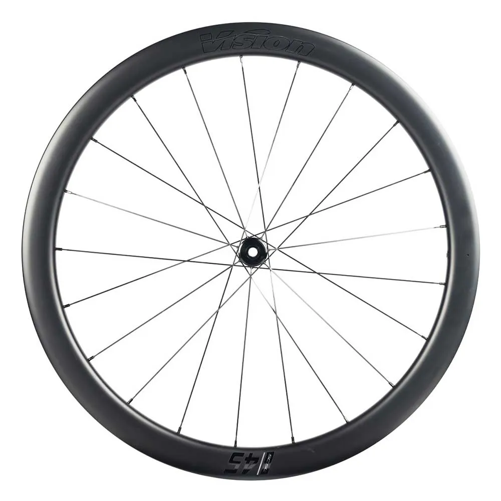 Vision Sc45 Sl I23 Cl Disc Tubeless B5 Landsvägshjulset, Black, 12 x 100/12 x 142mm, Shimano/Sram HG