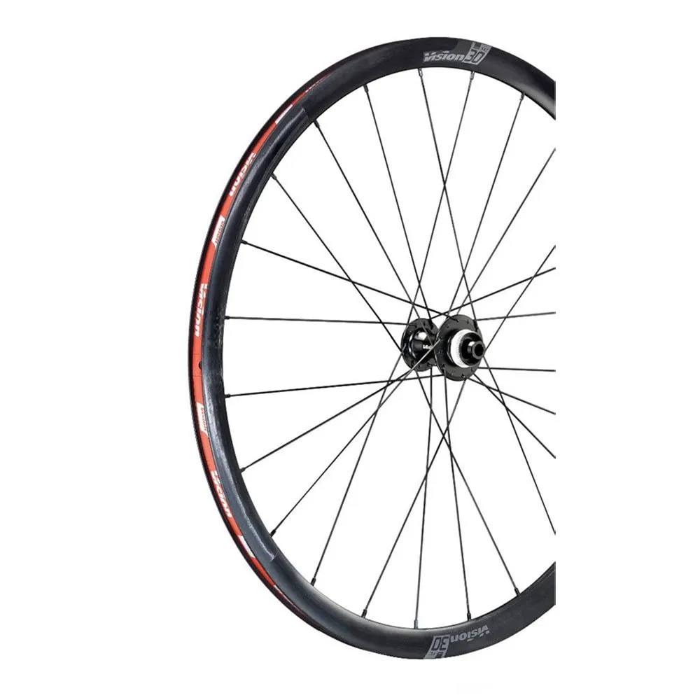 Vision Team 30 Cl Disc Landsvägscykelns Bakhjul Refurbished, Black- llanta trasera, 12 x 100 / 12 x 142mm Vision Team 30 Cl Disc Landsvägscykelns Bakhjul Refurbished, Black- llanta trasera, 12 x 100 / 12 x 142mm