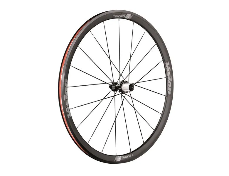 Vision Team 35 Comp SL Hjulset, Black, 9 x 100 / 9 x 130mm, Shimano/Sram HG Vision Team 35 Comp SL Hjulset, Black, 9 x 100 / 9 x 130mm, Shimano/Sram HG