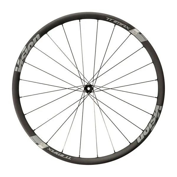 Vision Trimax 30 Cl Disc Tubeless Landsvägshjulset, Black, 9/12 x 100 / 9/12 x 135/142mm, Shimano/Sram HG Vision Trimax 30 Cl Disc Tubeless Landsvägshjulset, Black, 9/12 x 100 / 9/12 x 135/142mm, Shimano/Sram HG