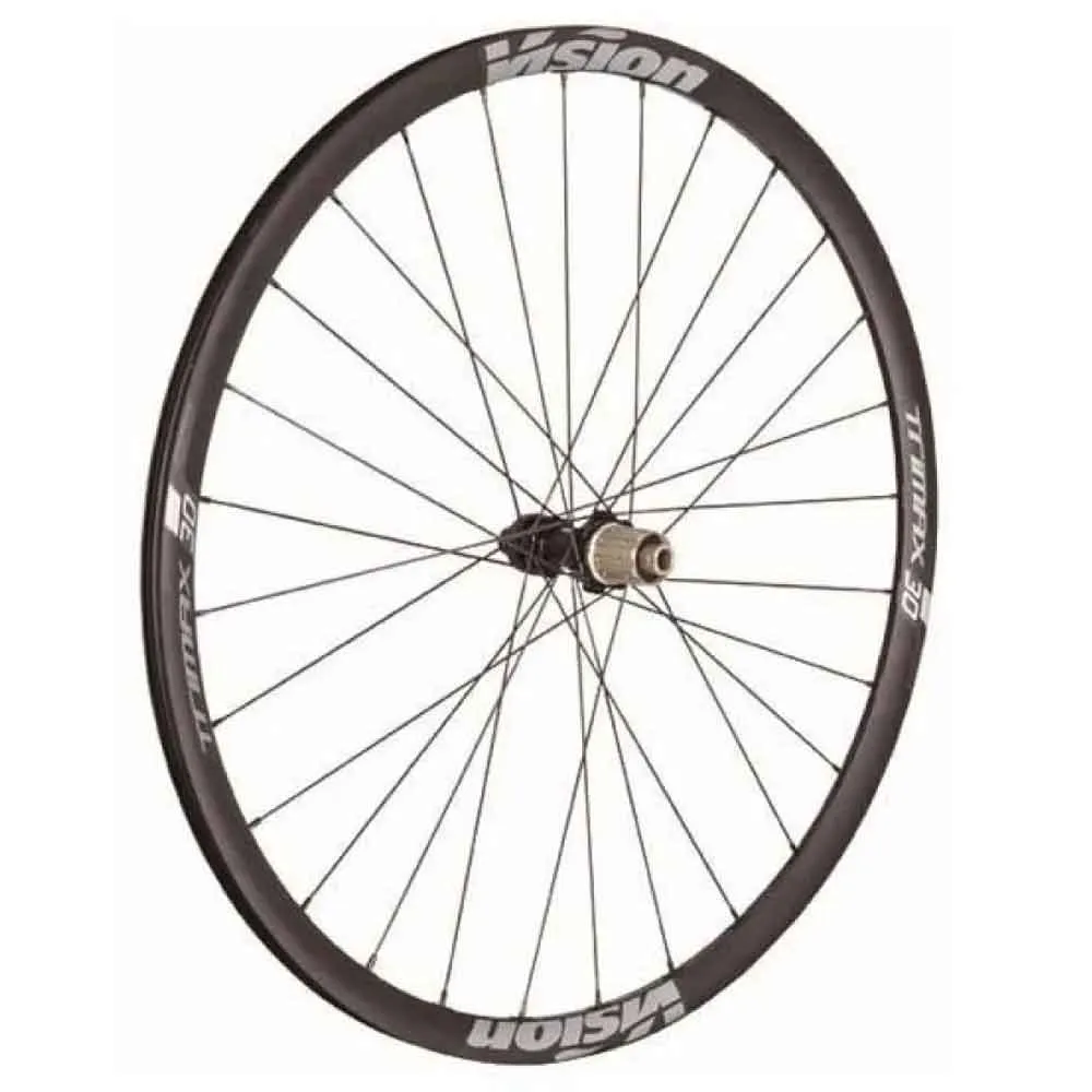 Vision Trimax 30 Sc Cl Disc Landsvägshjulset, Black, 9 x 100 / 10 x 135mm, Shimano/Sram HG