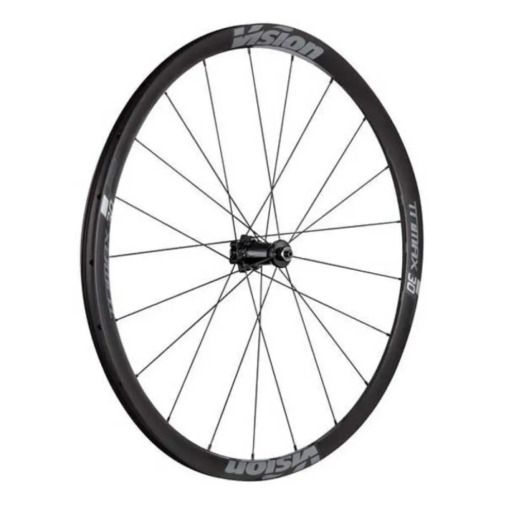 Vision Trimax 30 Sc Cl Disc Landsvägshjulset, Black, 9 x 100 / 10 x 135mm, Shimano/Sram HG