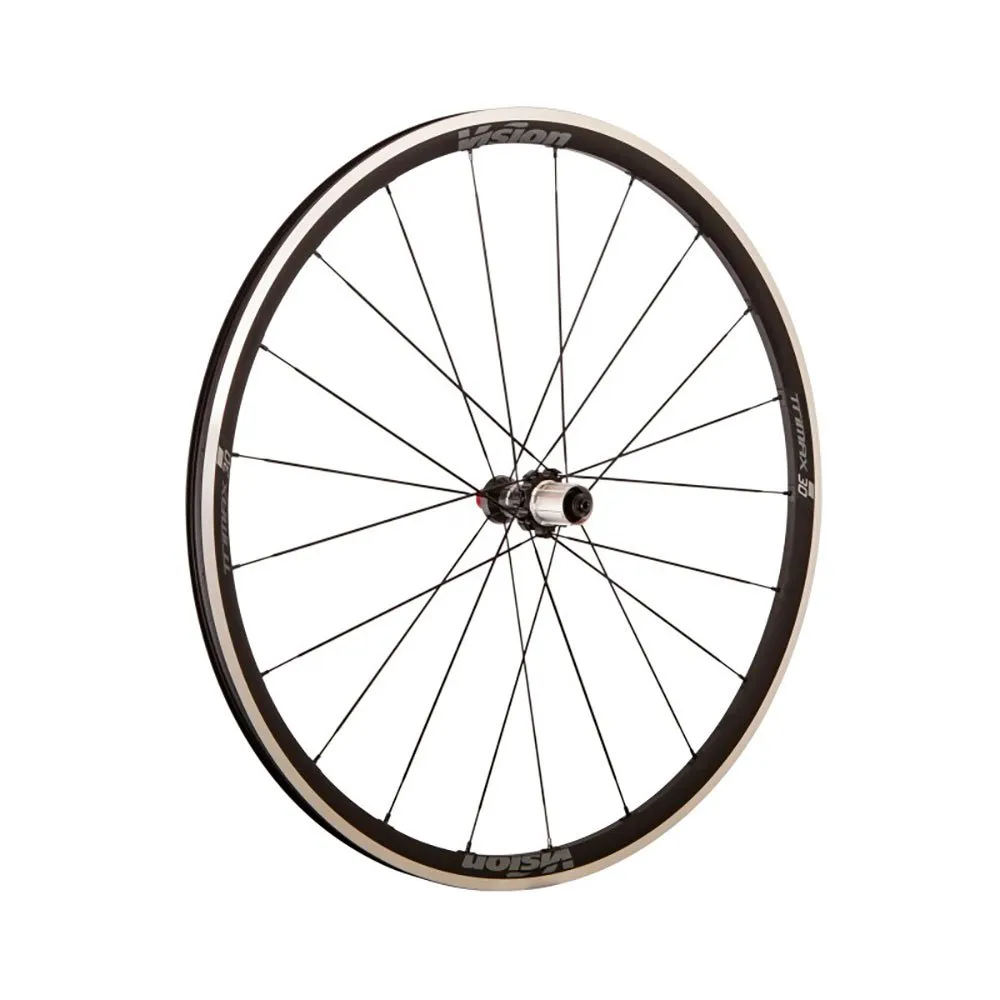 Vision Trimax 30 Tubeless Landsvägshjulset, Black, 9 x 100 / 9 x 130mm, Shimano/Sram HG