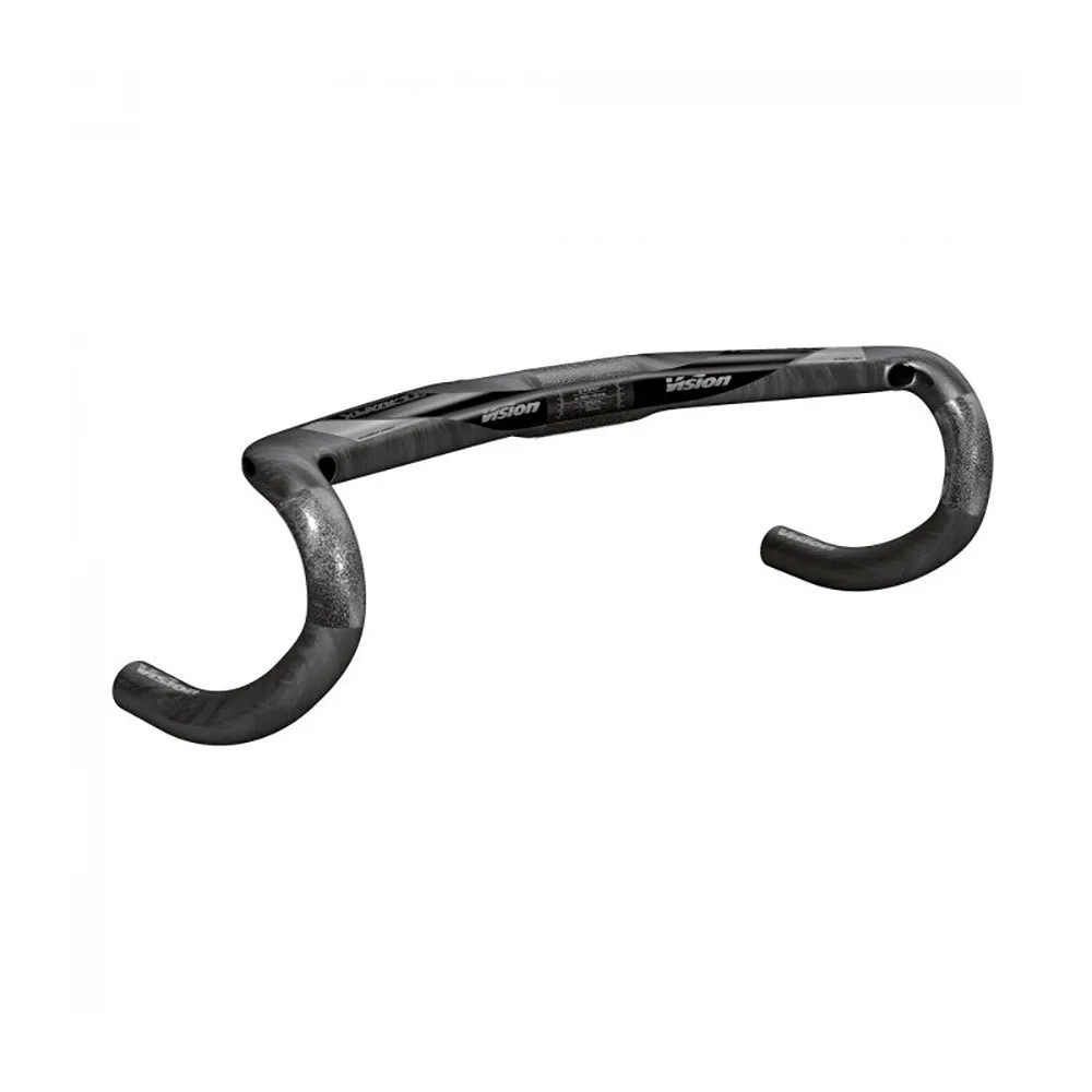 Vision Trimax Carbon Aero Di2 125 Mm Drop Styre, Black, 31.8mm, 420mm