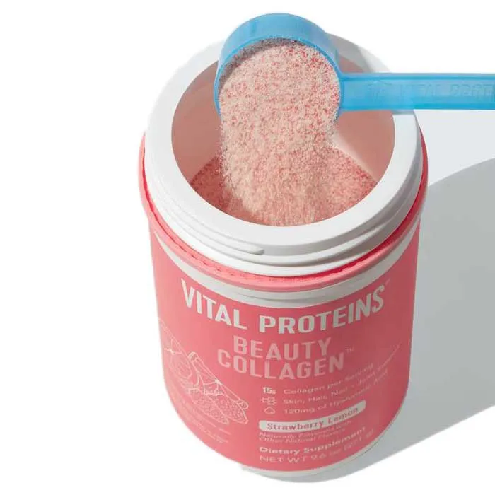 Vital Proteins Beauty Kollagenpulver Jordgubbe Och Citron 271g, One size