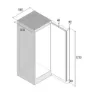 Vitrifrigo Single Door 190l Kylskåp, Grey, One Size
