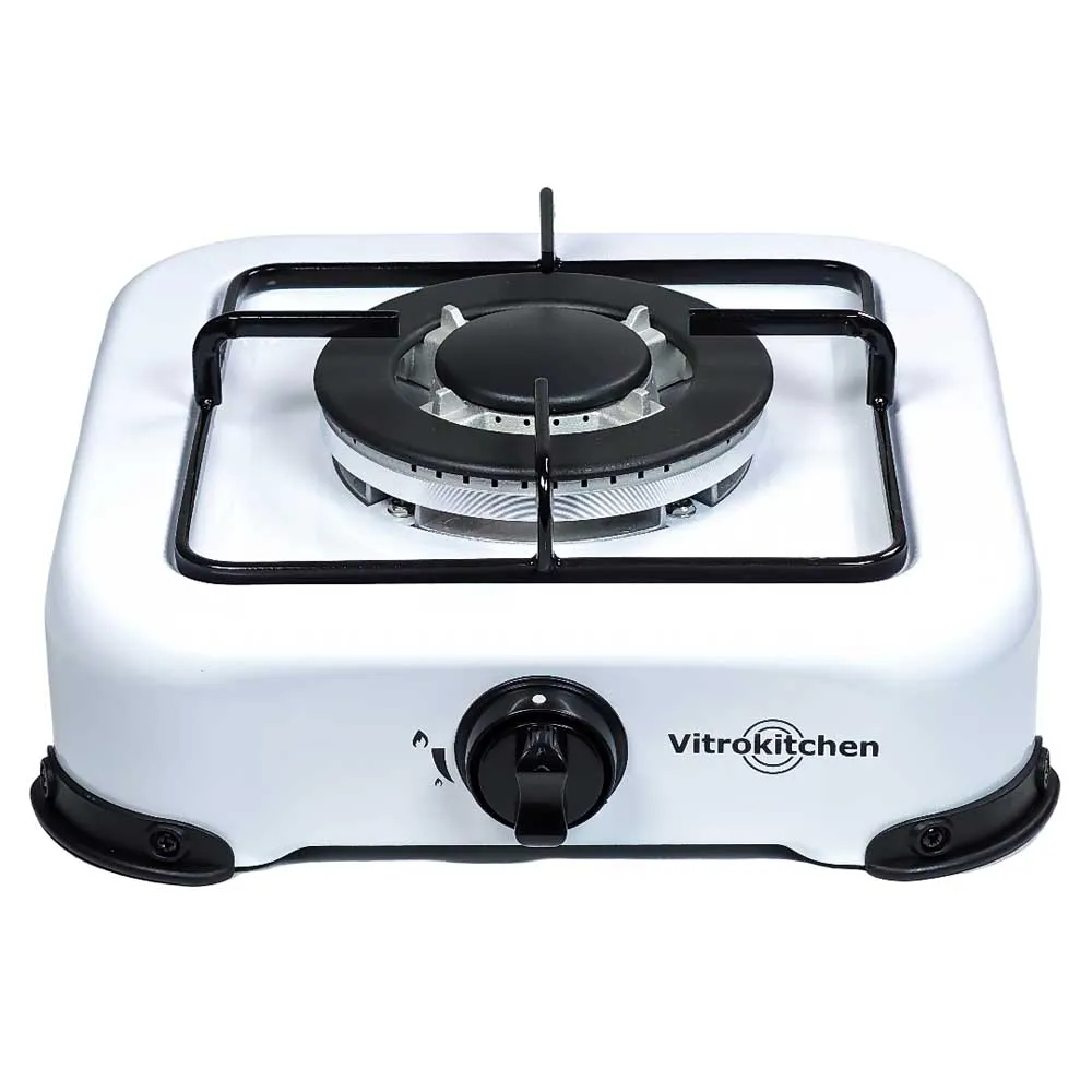 Vitrokitchen 152bb Gaskök För Camping, White, One Size Vitrokitchen 152bb Gaskök För Camping, White, One Size