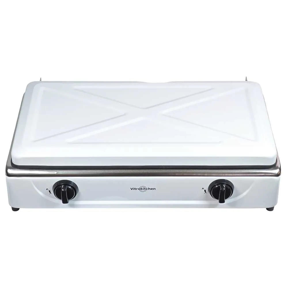 Vitrokitchen 252bb Gaskök För Camping, White, One Size