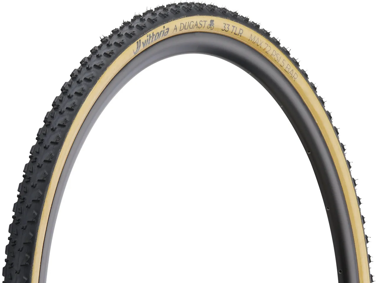 Vittoria A Dugast Rhino TLR 28" Faltreifen, Para / Black, 700C x 33 Vittoria A Dugast Rhino TLR 28" Faltreifen, Para / Black, 700C x 33