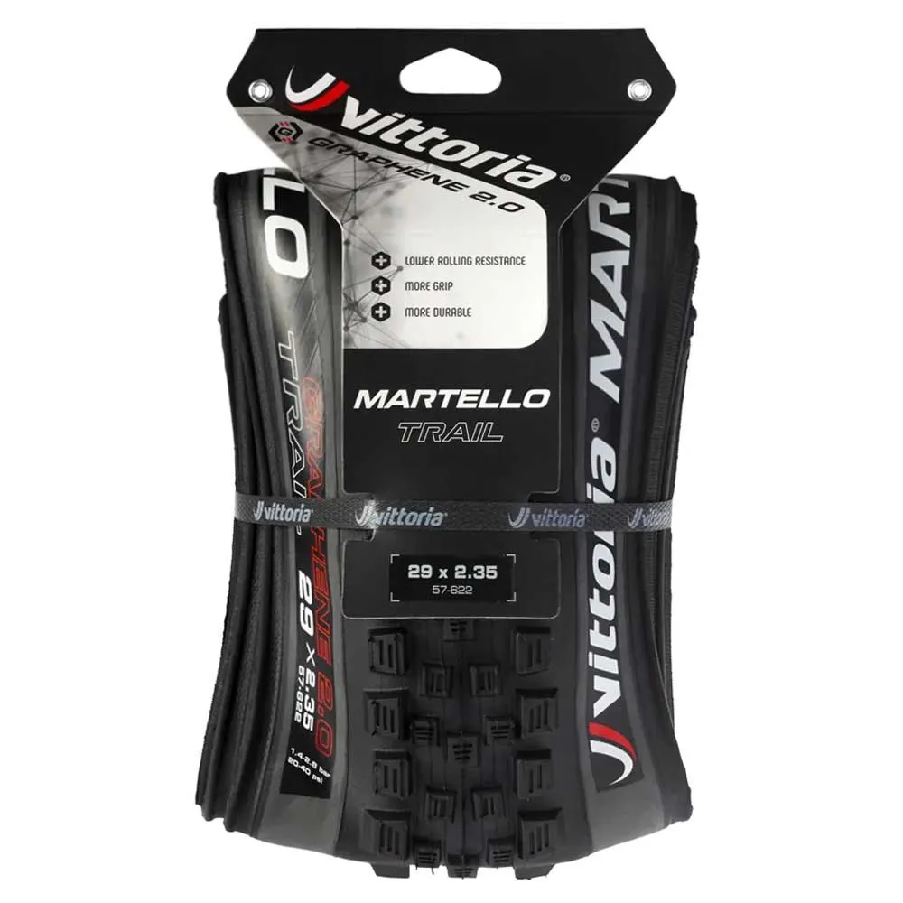 Vittoria Martello Enduro G2.0 Tubeless 27.5´´ X 2.4 Mtb-däck, Black, 27.5" x 2.40 Vittoria Martello Enduro G2.0 Tubeless 27.5´´ X 2.4 Mtb-däck, Black, 27.5" x 2.40