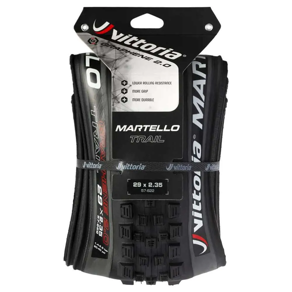 Vittoria Martello Trail G2.0 Tubeless 27.5´´ X 2.4 Mtb-däck, Anthracite, 27.5" x 2.40 Vittoria Martello Trail G2.0 Tubeless 27.5´´ X 2.4 Mtb-däck, Anthracite, 27.5" x 2.40