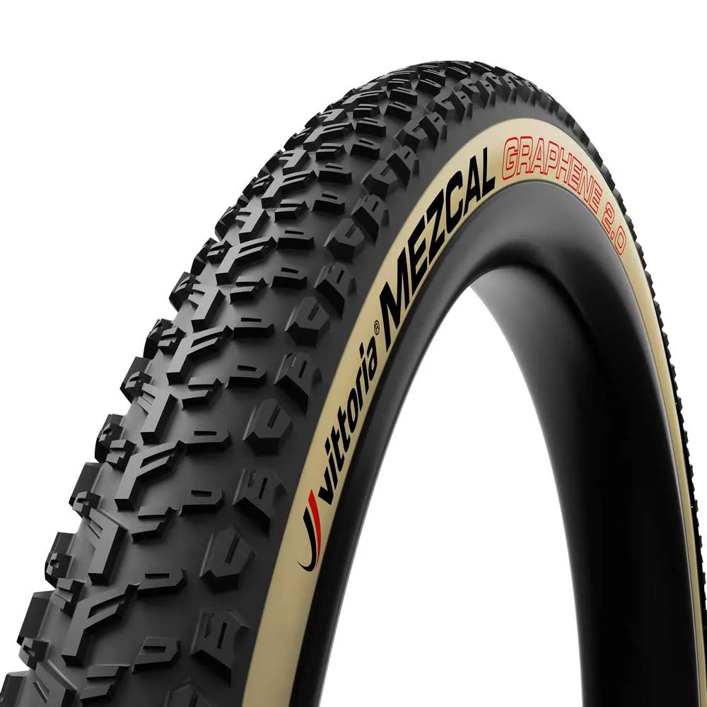 Vittoria Mezcal Xcr Tubeless 29´´ X 2.35 Mtb-däck, Black / tan, 29" x 2.35