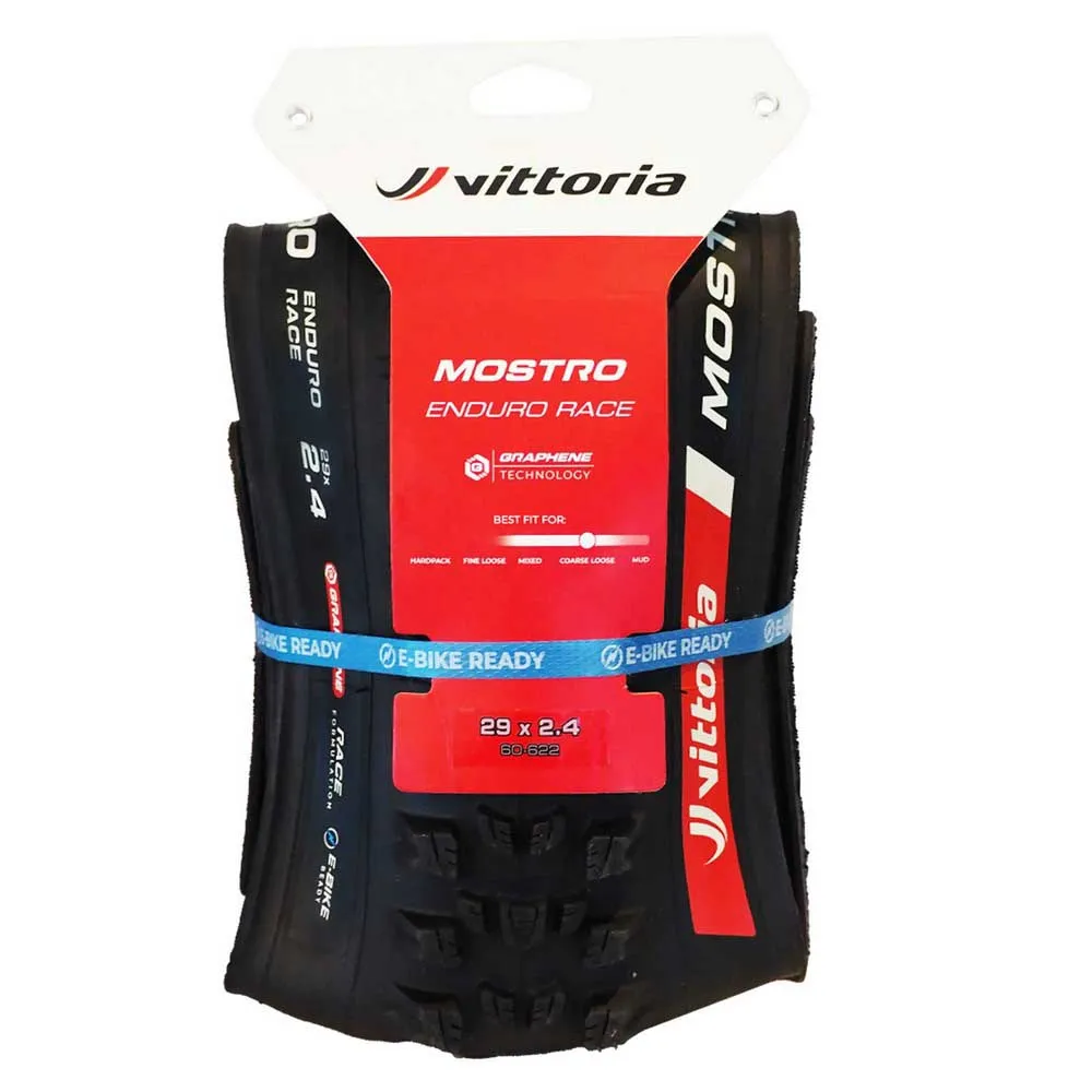 Vittoria Mostro Race Enduro G2.0 Tubeless 27.5´´ X 2.60 Mtb-däck, Black, 27.5" x 2.60 Vittoria Mostro Race Enduro G2.0 Tubeless 27.5´´ X 2.60 Mtb-däck, Black, 27.5" x 2.60