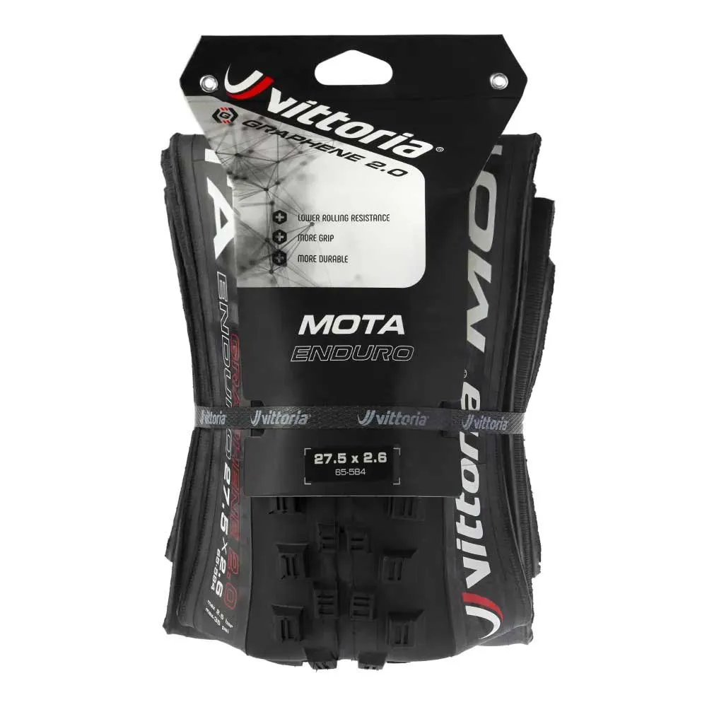 Vittoria Mota Tnt Tubeless 27.5´´ X 2.35 Mtb-däck, Anthracite / black, 27.5" x 2.35