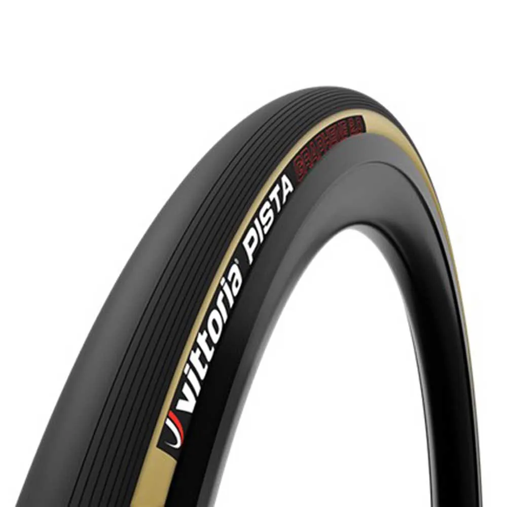 Vittoria Pista 700c X 19 Landsvägsdäck, Black / Brown, 700C x 19 Vittoria Pista 700c X 19 Landsvägsdäck, Black / Brown, 700C x 19