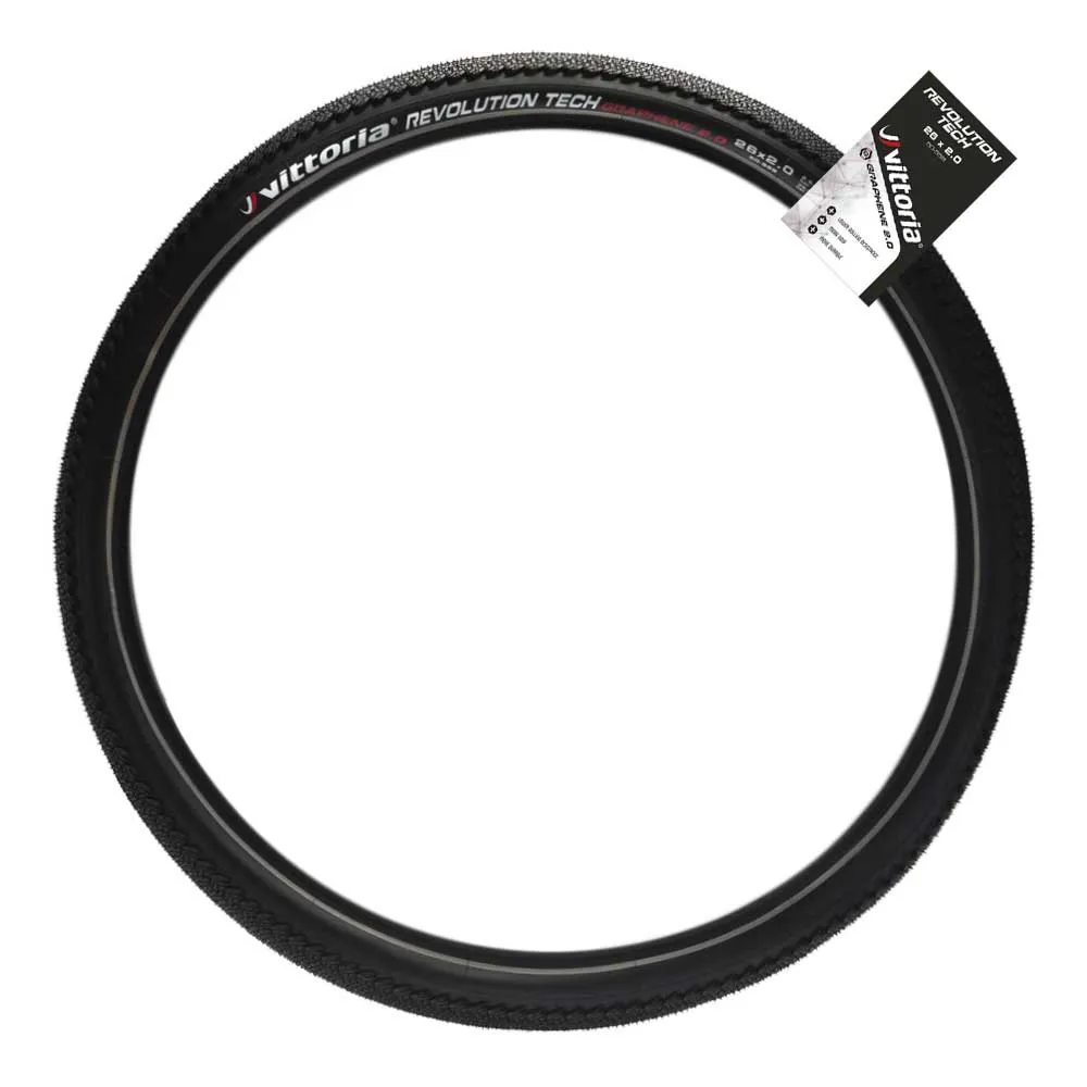 Vittoria Revolution Tech 29´´ X 2.00 Urbandäck, Reflective Black, 29" x 2.00 Vittoria Revolution Tech 29´´ X 2.00 Urbandäck, Reflective Black, 29" x 2.00