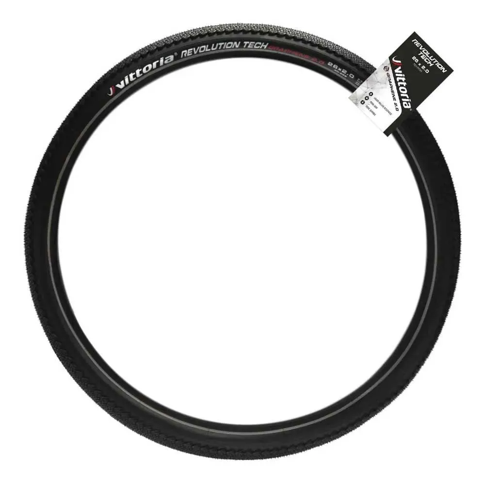 Vittoria Revolution Tech 650b X 50 Styvt Graveldäck, Reflective Black, 650B x 50 Vittoria Revolution Tech 650b X 50 Styvt Graveldäck, Reflective Black, 650B x 50
