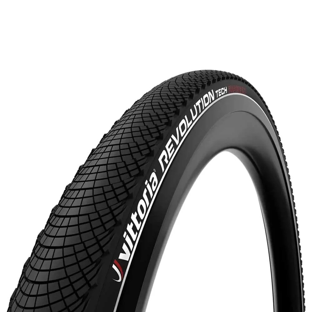 Vittoria Revolution Tech 650c X 50 X 0 Styvt Graveldäck, Reflective black, 650C x 50