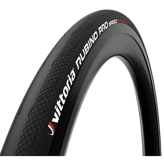 Vittoria Rubino Pro Iv Speed 700c X 25 Landsvägsdäck, Black, 700C x 25