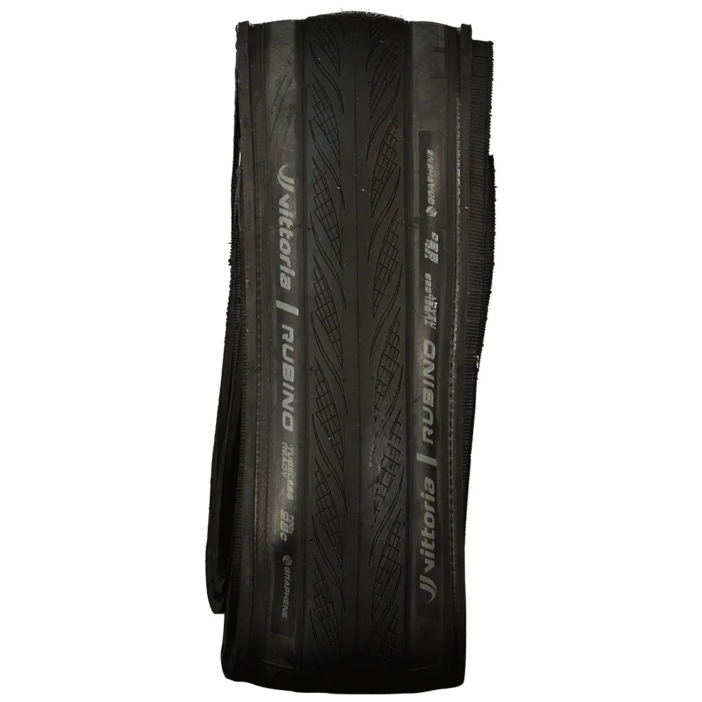 Vittoria Rubino V 700c X 28 Tubeless Landsvägsdäck, Black, 700C x 28 Vittoria Rubino V 700c X 28 Tubeless Landsvägsdäck, Black, 700C x 28