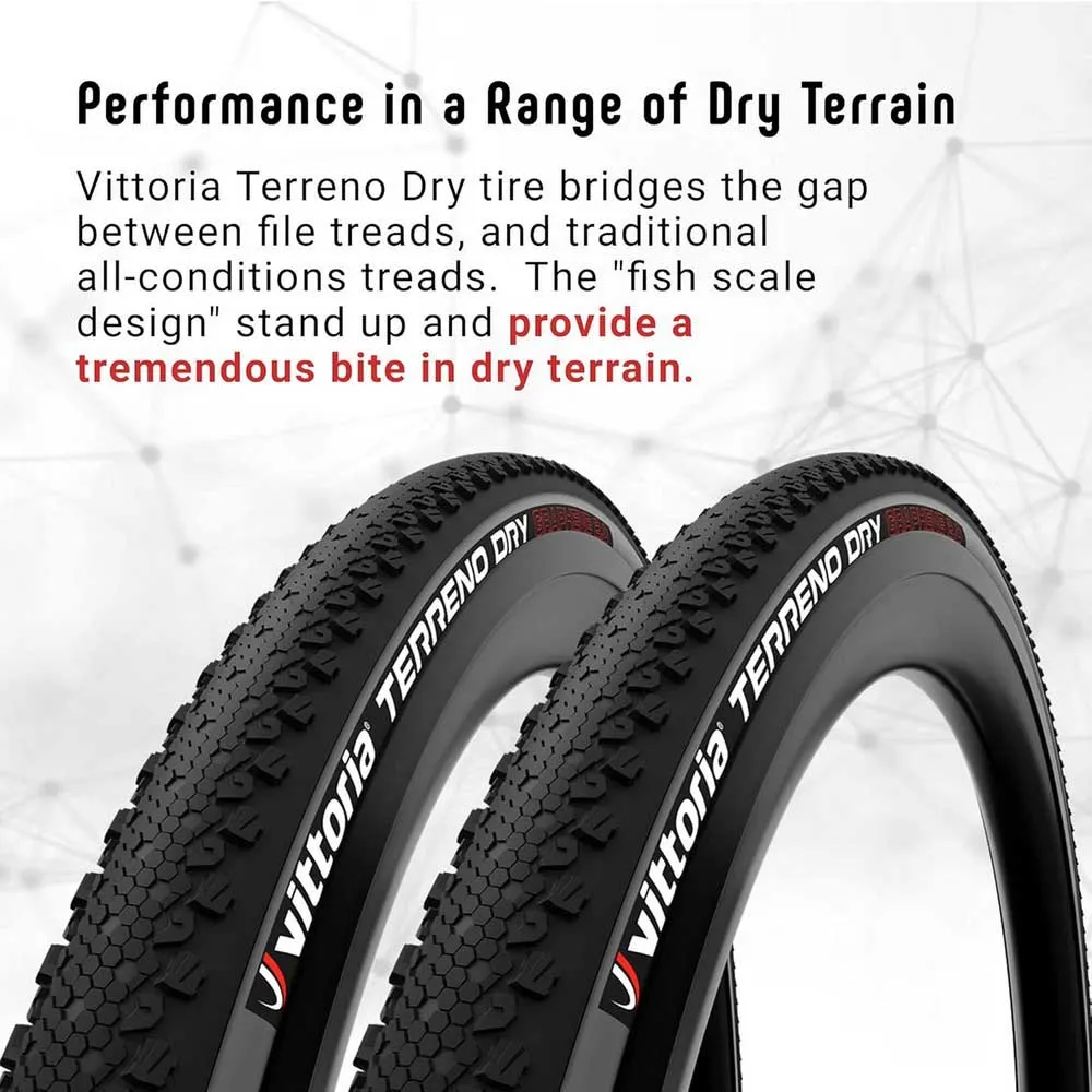 Vittoria Terreno T30 Fine Loose Endurance G2.0 Tubeless 700c X 40 Graveldäck Vittoria Terreno T30 Fine Loose Endurance G2.0 Tubeless 700c X 40 Graveldäck