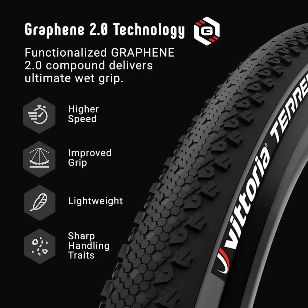 Vittoria Terreno T30 Fine Loose Endurance G2.0 Tubeless 700c X 45 Graveldäck