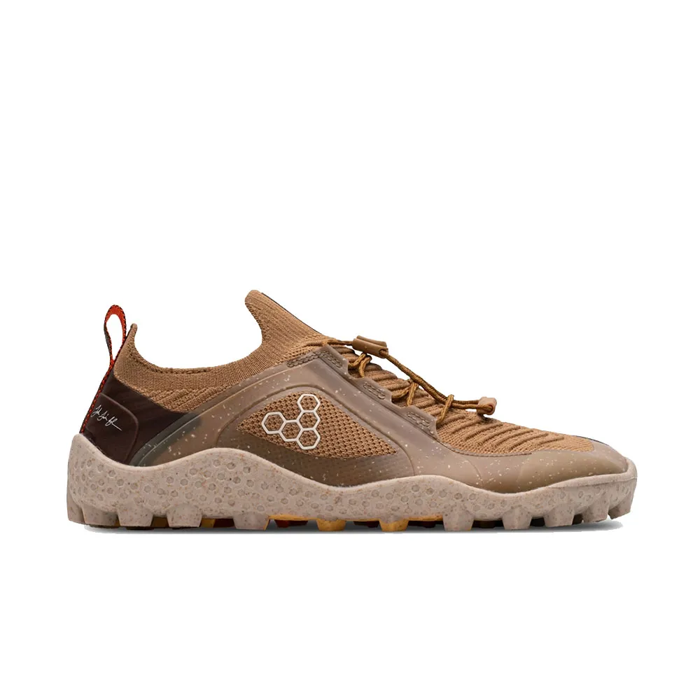 Vivobarefoot Primus Trail Knit Sg Jjf Barefoot Trailskor female, Bone brown