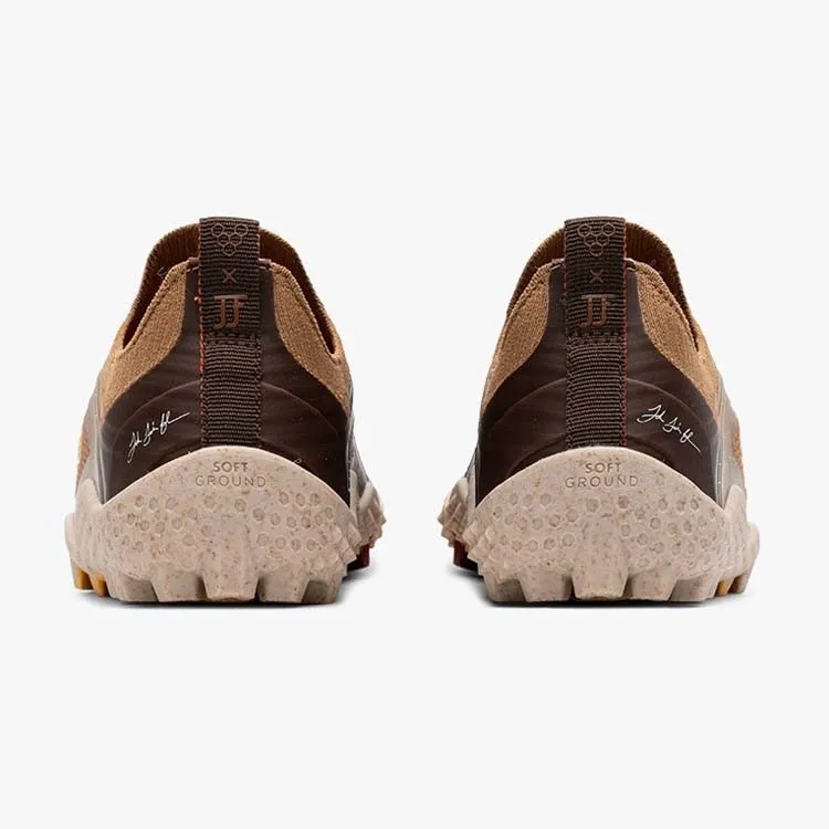 Vivobarefoot Primus Trail Knit Sg Jjf Barefoot Trailskor female, Bone brown