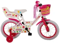 Volare Ashley 14"barncykel med stödhjul Volare Ashley 14"barncykel med stödhjul