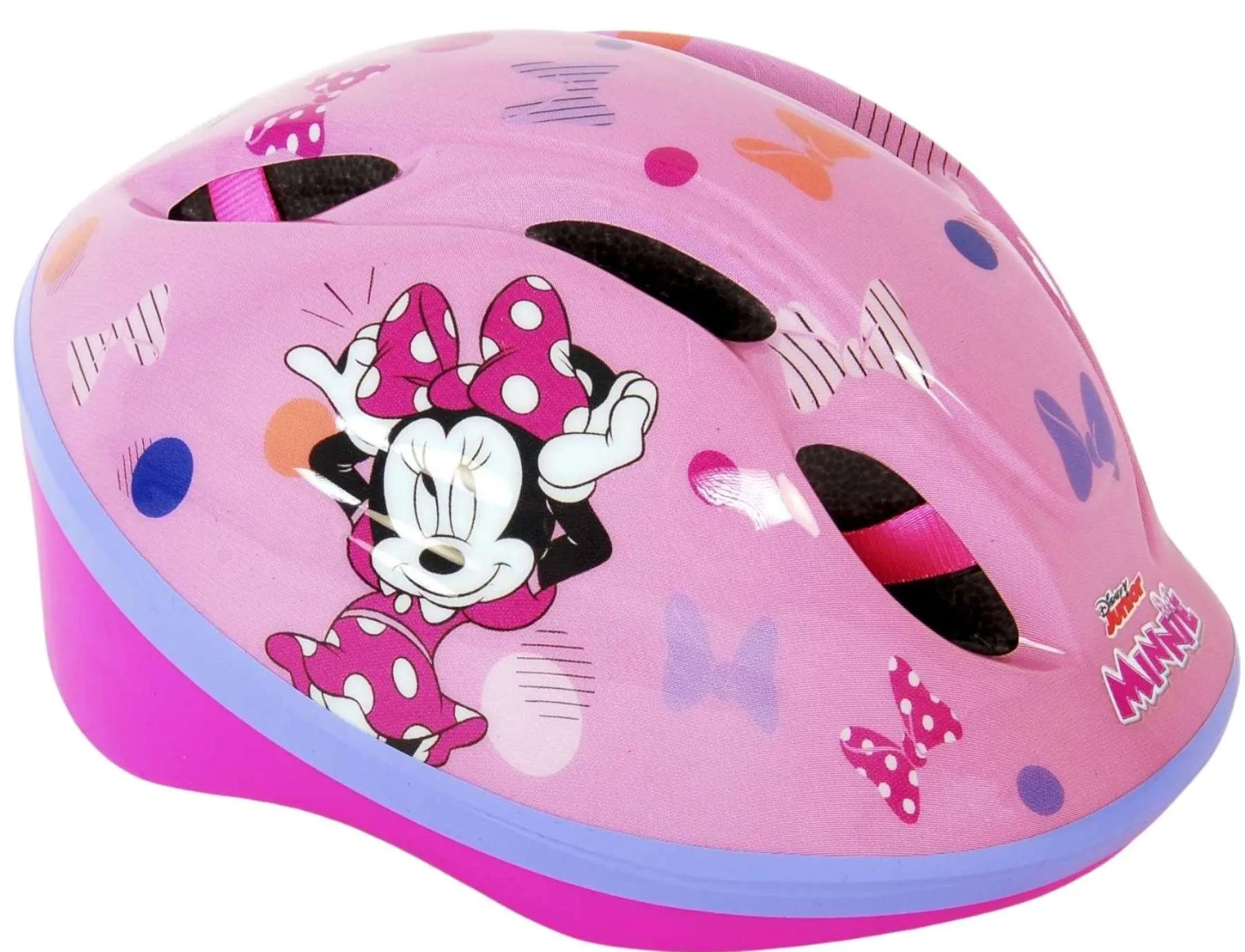 Volare Cykelhjälm Disney Mimmi Pigg 52-56, Rosa Volare Cykelhjälm Disney Mimmi Pigg 52-56, Rosa