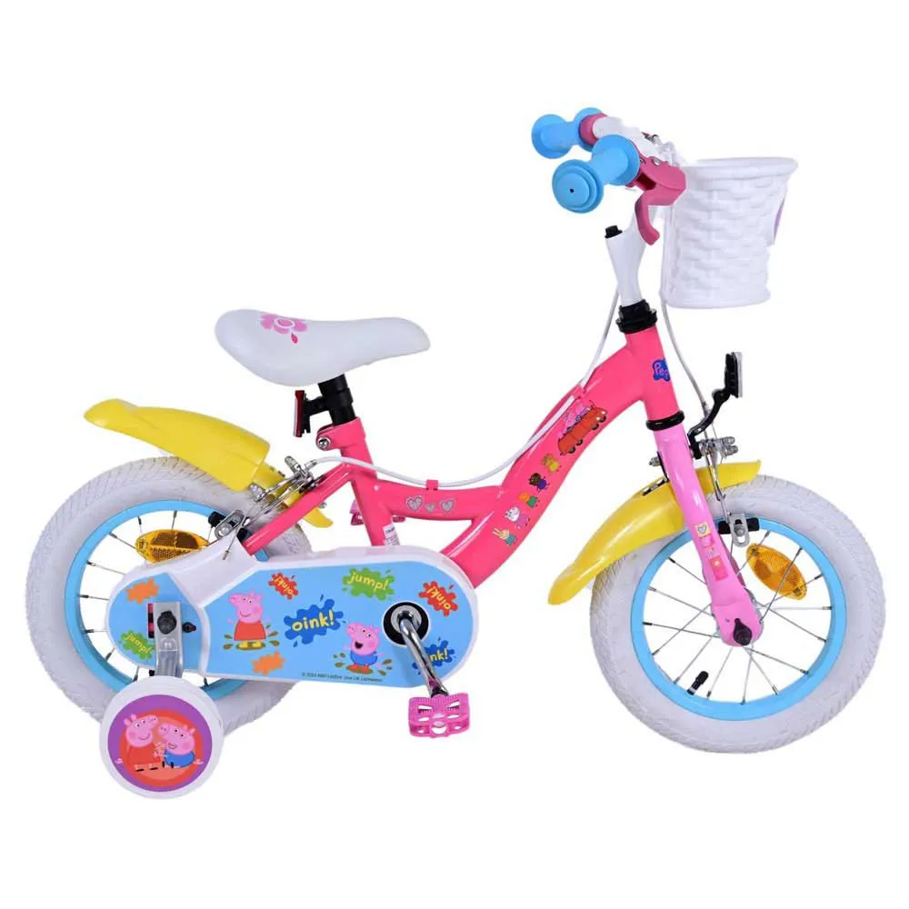 Volare Peppa Pig 12´´ Cykel, Multicolor, One Size
