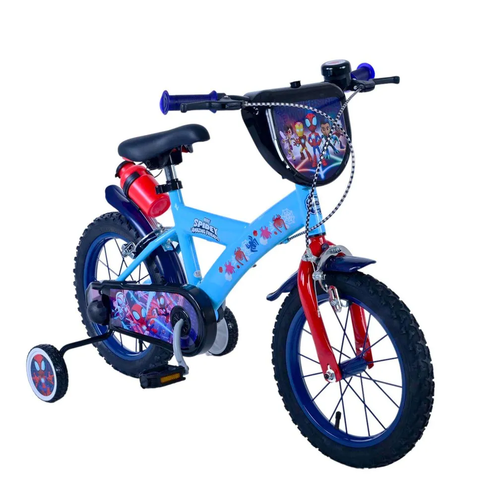 Volare Spidey Amazing Friends 14´´ Cykel, Blue, 4-6Y Volare Spidey Amazing Friends 14´´ Cykel, Blue, 4-6Y