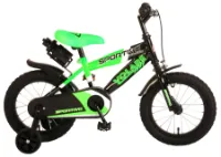Volare Sportivo pojkcykel 14"Grön/Svart