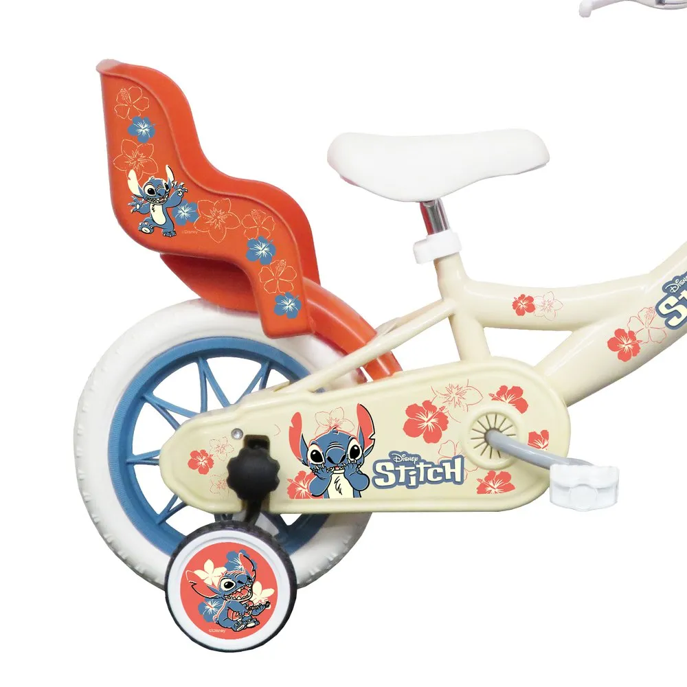 Volare Stitch 12´´ Cykel, White / orange, 3-5Y