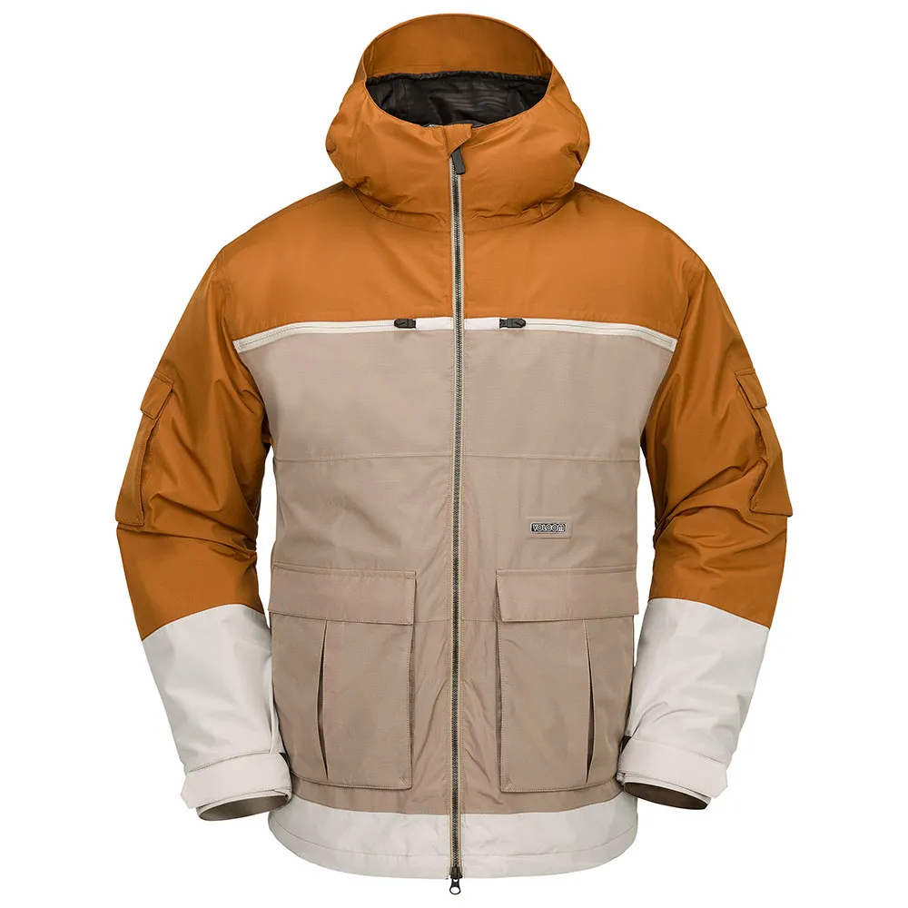 Volcom Nightbreaker 20k Jacka, Chestnut brown